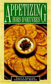 Cover of: Appetizing hors d'oeuvres.