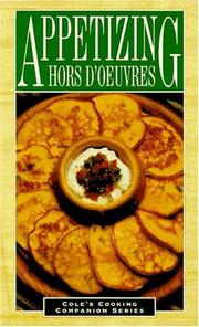 Cover of: Appetizing hors d'oeuvres. by 