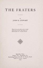 Cover of: The Fraters by John R. Stewart