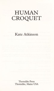 Cover of: Human croquet