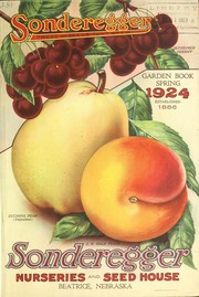 Cover of: Garden book, spring 1924