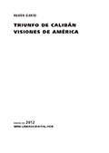 Cover of: Triunfo de Calibán, visiones de América by 