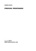 Cover of: Prosas profanas by 