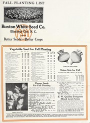 Cover of: Fall planting list