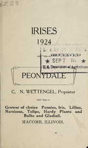 Cover of: Irises by C.N. Wettengel (Firm)