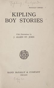 Cover of: Kipling boy stories
