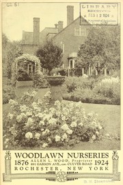 Cover of: Woodlawn Nurseries [catalog]: 1876-1924