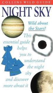Cover of: Collins Wild Guide Night Sky (Collins Wild Guide)