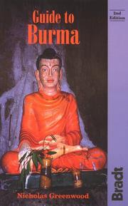 Cover of: Guide to Burma by Nicholas Greenwood