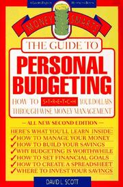 Cover of: The guide to personal budgeting