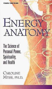 Cover of: Energy Anatomy: The Science of Personal Power, Spirituality, and Health