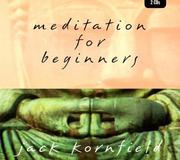 Cover of: Meditation for Beginners by Jack Kornfield