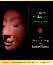 Cover of Insight Meditation by Sharon Salzberg