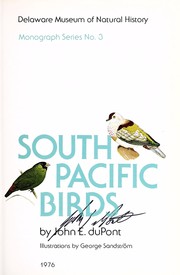 Cover of: South Pacific birds | John EleutheМЂre DuPont
