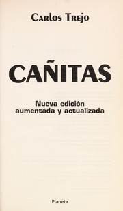 Cover of: Cañitas by Carlos Trejo