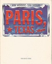 Cover of: Paris, Texas | Wim Wenders