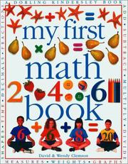 Cover of: My First Math Book