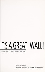 Cover of: It's a great wall! by 