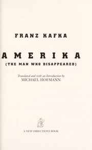Cover of: Amerika | Franz Kafka