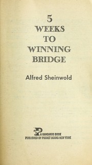 Cover of: 5 Weeks To Winning Bridge by Alfred Sheinwold