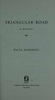 Cover of: Triangular road: a memoir