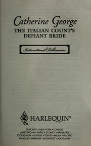 Cover of: The Italian count