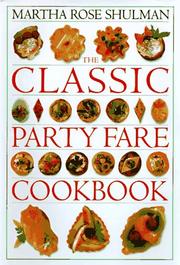 Cover of: The classic party fare cookbook
