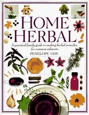 Cover of: Home herbal by Penelope Ody