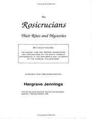 Cover of: Rosicrucians by Hargrave Jennings