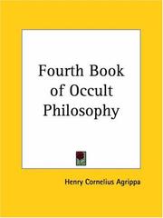 Cover of: Fourth Book of Occult Philosophy