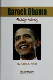 Cover of: Barack Obama | Adria F. Klein