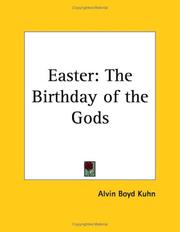 Cover of: Easter: The Birthday of the Gods