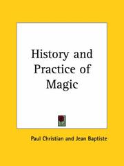 Cover of: History and Practice of Magic by Paul Christian