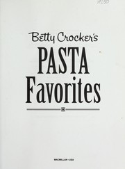 Cover of: Betty Crocker's pasta favorites