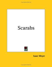 Cover of: Scarabs by Isaac Myer, Isaac Myer