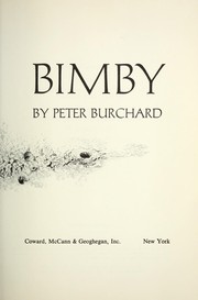 Cover of: Bimby by Peter Burchard