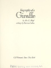 Cover of: Biography of a giraffe