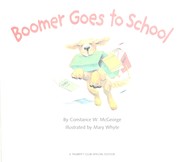 Cover of: Boomer goes to school | Constance W. McGeorge