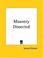 Cover of: Masonry Dissected