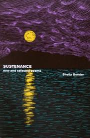 Cover of: Sustenance: new and selected poems