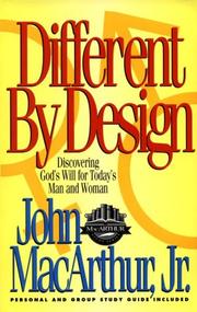 Cover of: Different by design