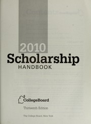 Cover of: The College board scholarship handbook 2006 by foreword by Joseph A. Russo.