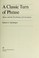 Cover of: A classic turn of phrase : music and the psychology of convention