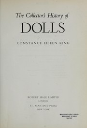 Cover of: The collector's history of dolls