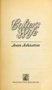Cover of: Colters Wife by Joan Johnston