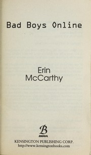 Cover of: Bad boys online | Erin McCarthy