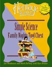 Cover of: Simple Science Family Night Tool Chest by Jim Weidmann, Mark Denooy, Kurt D. Bruner