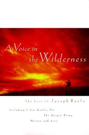 Cover of: A voice in the wilderness