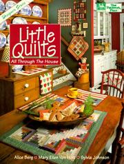 Cover of: Little quilts, all through the house