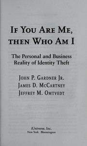 Cover of: If you are me, then who am I by John P. Gardner